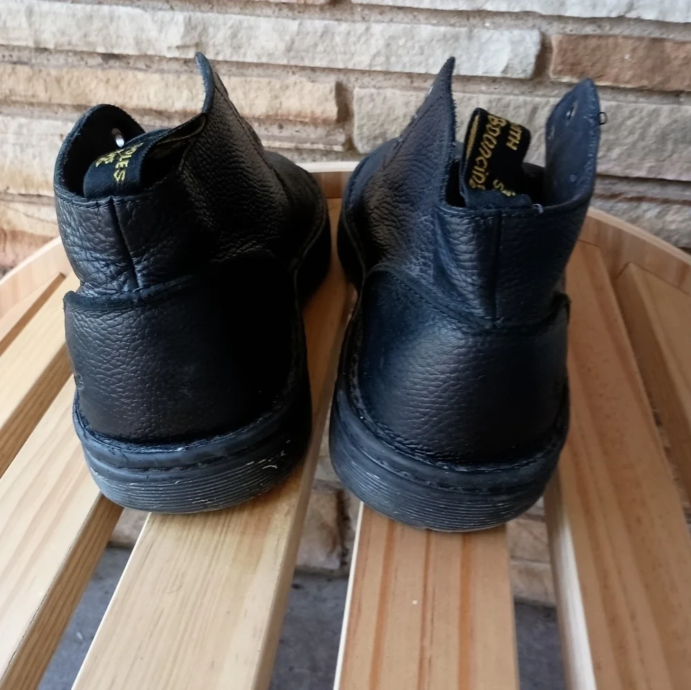 Dr Martens DM's Industrial Sussex Black Leather Chukka Boots Men's Size 13
